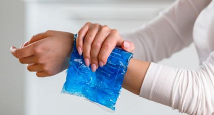 Así se crea una bolsa de hielo ideal para calmar el dolor de un golpe