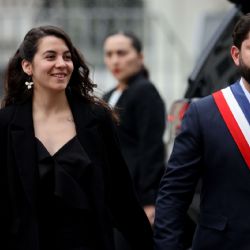 Gabriel Boric publica su primera imagen como padre en las redes
