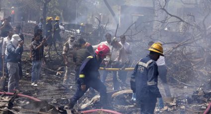 El único sobreviviente de la tragedia aérea en India salió caminando del accidente