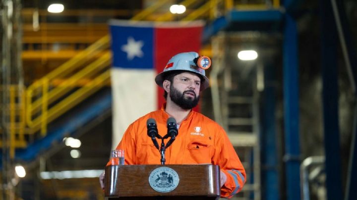 Gabriel Boric se refiere al cobre a pocos días del comienzo del arancel de Donald Trump