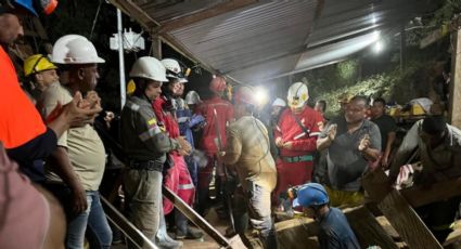 Colombia: rescatan a 18 mineros que pasaron 12 horas atrapados en un socavón