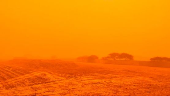 Una inusual tormenta de arena preocupó a todo el sur de Perú