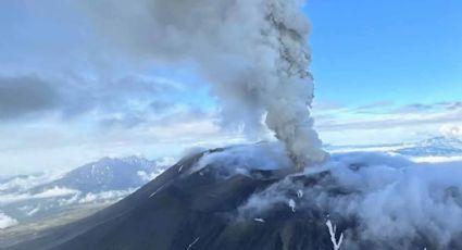 Segundo volcán en erupción en Rusia tras el fuerte terremoto