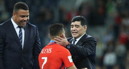 El emotivo homenaje de Alexis Sánchez a Diego Maradona: así reaccionaron las redes sociales