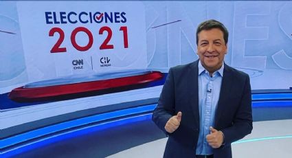 Tras la transmisión de las elecciones, Julio César Rodríguez se despide de Chilevisión