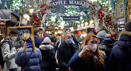 Ómicron: Inglaterra registró una cifra récord de contagios tras Navidad
