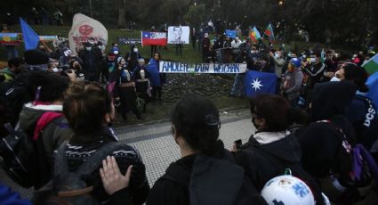 Decenas de personas marcharon por la muerte de Pablo Marchant tras el enfrentamiento en Carahue