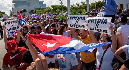 En medio de las protestas, el Partido Comunista chileno se solidarizó con el Gobierno cubano