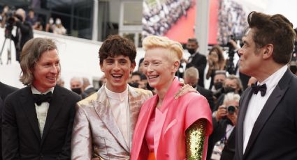 Festival de Cannes: Tilda Swinton y Timotheé Chalamet protagonizaron un momento único