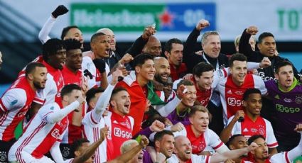 Ajax FC, el equipo de Ámsterdam, le rindió tributo a una leyenda de la música