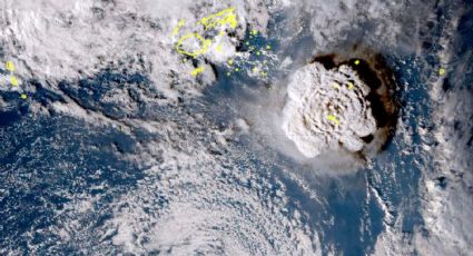 Tras erupción de volcán en Tonga, Onemi emitió una alerta de tsunami