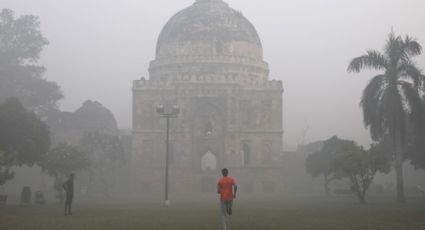 Nueva Delhi: impactantes imágenes de la nube tóxica que cubrió la capital de India