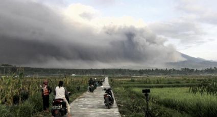 Alerta máxima en Indonesia por erupción del volcán del Monte Semeru