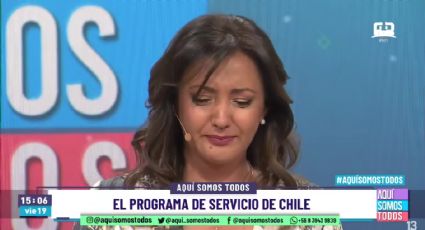 Priscilla Vargas rompe en llanto tras difícil momento en Canal 13