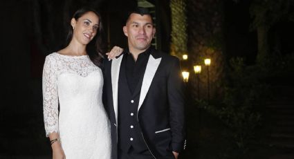 Gary Medel tuvo un tierno gesto con Cristina Morales pero quedó expuesto ante todos