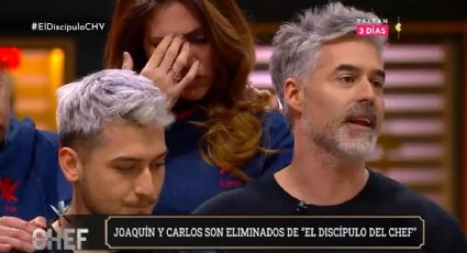 Enojo y malestar tras la eliminación de Carlos Díaz y Joaquín Winter de "El discípulo del Chef"