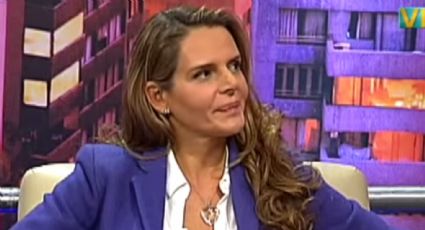 Andrea Hoffmann presentó a su hija pero la retó dos veces en vivo