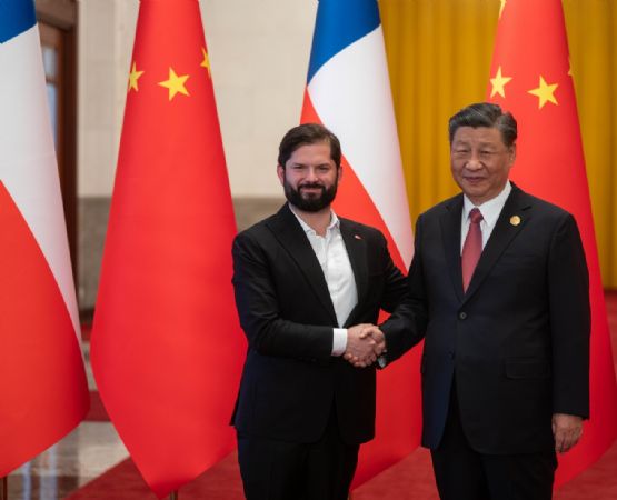 Gabriel Boric se reunió con Xi Jinping para fortalecer la colaboración con China