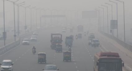 Nube tóxica aparece en la capital de la India y causa alta preocupación