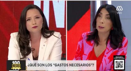 Andrea Arístegui expuso sus argumentos contra Karla Rubilar frente a todo Mega