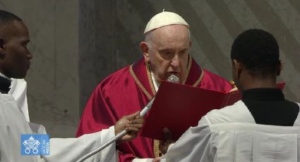 Papa Francisco no acudió al Coliseo de Roma para presenciar el Vía Crucis