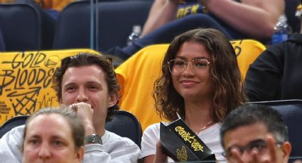 Zendaya y Tom Holland se quedan con todas las miradas en la NBA
