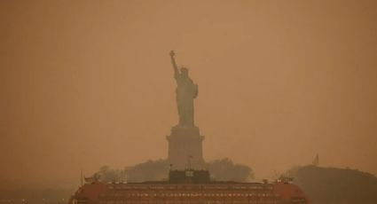 Insólitas imágenes de Nueva York y Washington cubiertos por humo de los incendios en Canadá