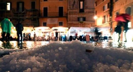 Las apocalípticas imágenes del temporal que afecta el norte de Italia