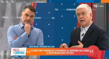 Iván Valenzuela pone contra las cuerdas a Javier Macaya frente a todo Canal 13