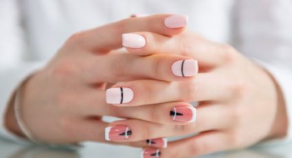 Nail art geométrico: el diseño moderno y original que triunfa en las redes sociales