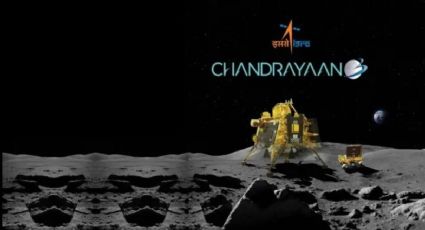 Misión espacial de India llegó a la Luna y es la primera en conocer el polo sur lunar