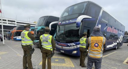 Fiscalización a buses deja millonarias multas y la suspensión de varios conductores