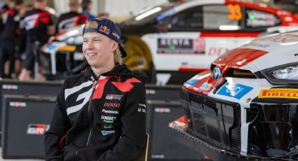 Kalle Rovanperä, campeón del Rally, deja ver su entusiasmo por el WRC Chile