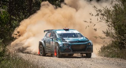 El gran susto que se llevó una espectadora en el WRC Chile