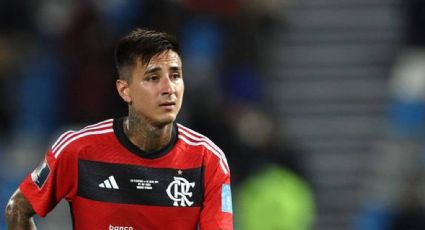 El increíble choque entre Erick Pulgar y un jugador venezolano en un amistoso del Flamengo