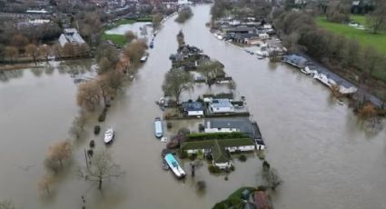 Inglaterra bajo el agua: tormenta Henk provocó graves inundaciones