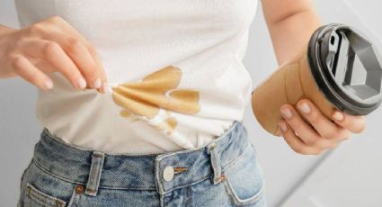 Así es cómo podemos eliminar una mancha de café de una prenda de algodón