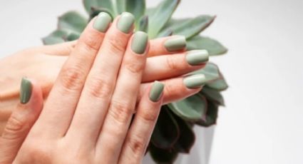 Nail art en tonalidades verdes, la tendencia que arrasa esta temporada