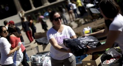 Toneladas de donaciones fueron tiradas a la basura en Valparaíso