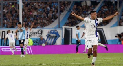 El técnico de Godoy Cruz calienta a previa del duelo de Copa Libertadores ante Colo Colo