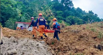 Alud en Filipinas: rescatan a una niña que estuvo 60 horas atrapada