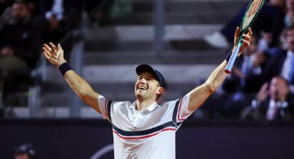 Nico Jarry hace historia para el tenis chileno y va por la gloria en Roma