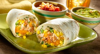 Prepara estos burritos saludables con cosas que ya tienes en casa