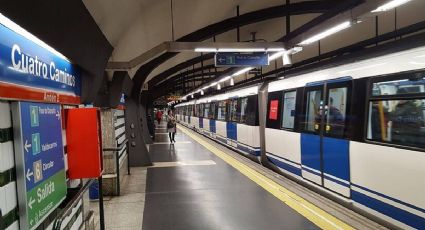 Drama en Madrid: lo asaltaron, agredieron y luego lo lanzaron a las vías del metro