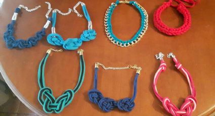 Aprende a crear novedosos diseños de collares con elementos de tu hogar