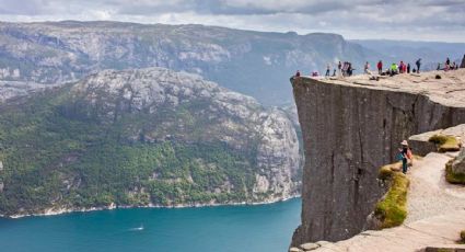 Conmoción en Noruega: hombre perdió la vida tras caer del acantilado de "Misión imposible"