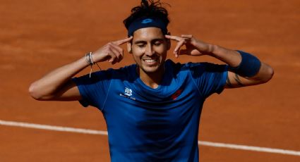 Alejandro Tabilo celebra la inesperada baja de Jannik Sinner de París 2024