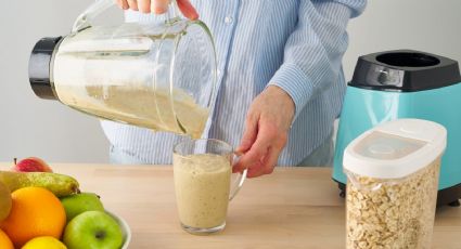 Los beneficios de arrancar el día con un buen licuado de avena y manzana