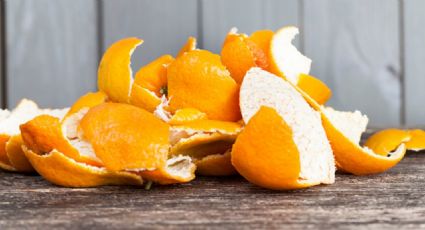 ¡Fácil y económico! Haz este potente desengrasante natural con cáscaras de mandarina