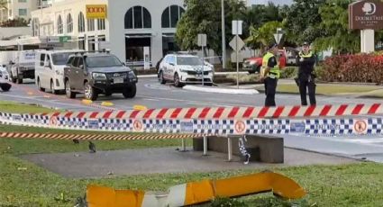 Cayó un helicóptero en la azotea de un hotel en Australia